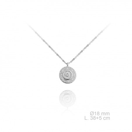 Silver Necklaces with Cubic Zirconium 