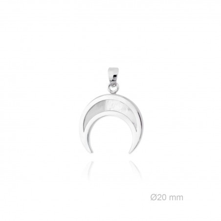 Silver Pendants with Mother of Pearls 