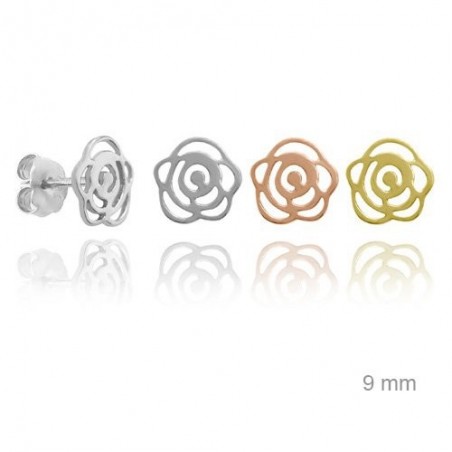 Boucles d'oreilles Argent lisse
