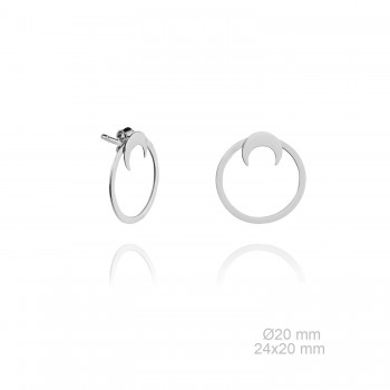 Pendientes Aro Luna