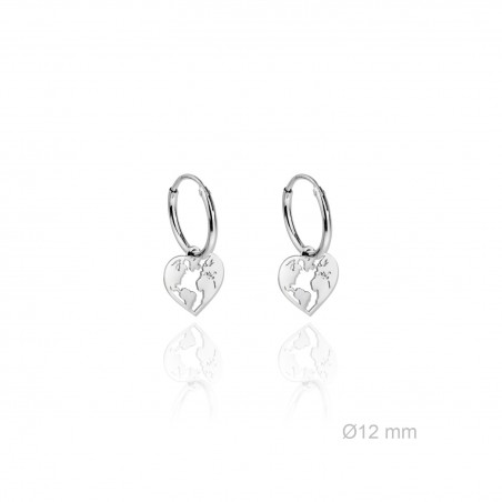 Boucles d'oreilles en Argent