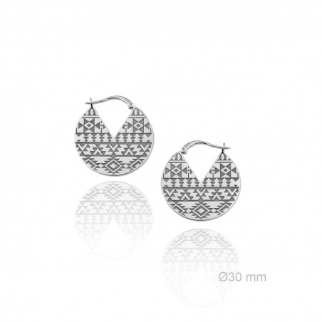 Boucles d'oreilles en Argent