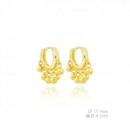 Boucles d'oreilles en Argent