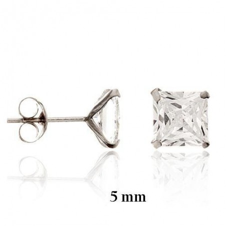 Pendientes Circonitas 5mm