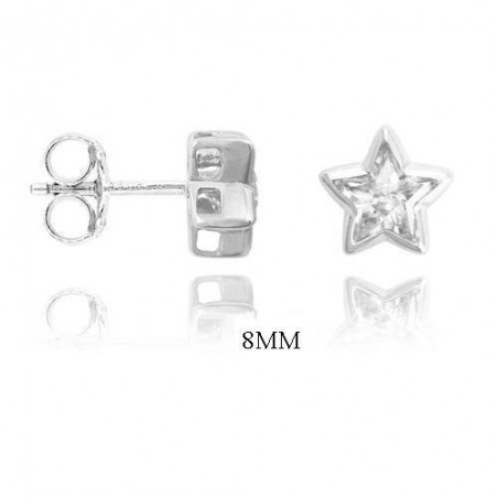 Pendientes Estrella Circ. 