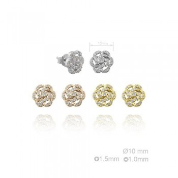 Boucles d'oreilles Zircons