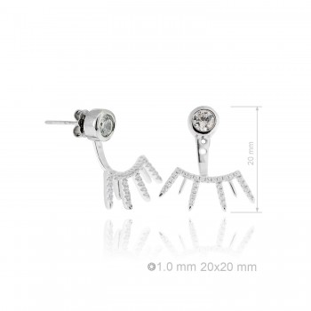 Pendientes con Zirconitas