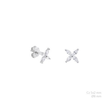 Boucles d'oreilles en Argent