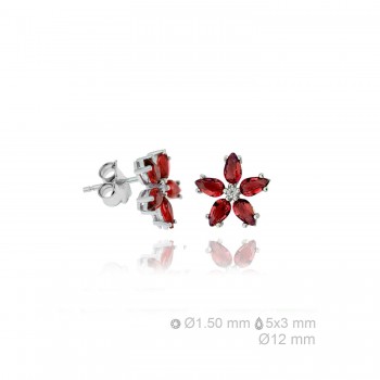 Boucles d'oreilles en Argent