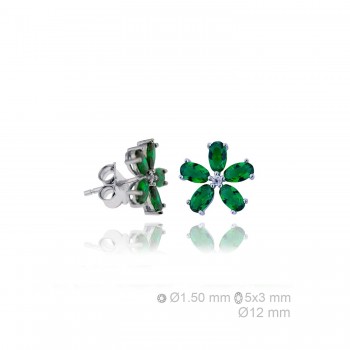 Boucles d'oreilles en Argent