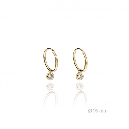 Boucles d'oreilles en Argent