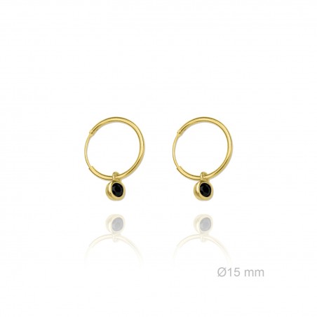 Silver Earrings with Cubir Zirconium 