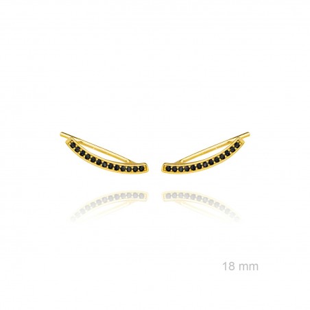 Silver Earrings with Cubir Zirconium 