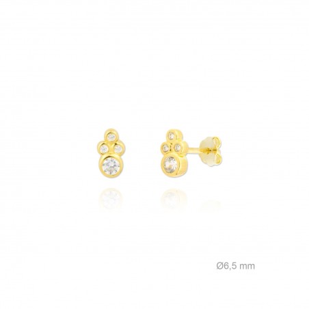 Boucles d'oreilles en Argent