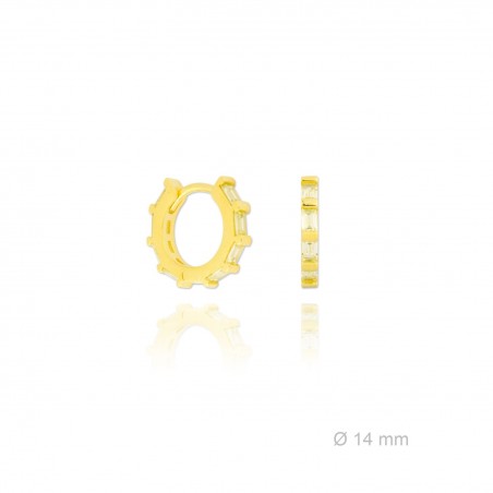 Boucles d'oreilles en Argent