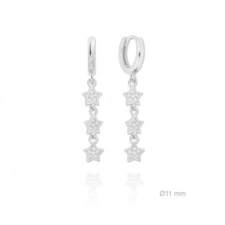 Boucles d'oreilles en Argent