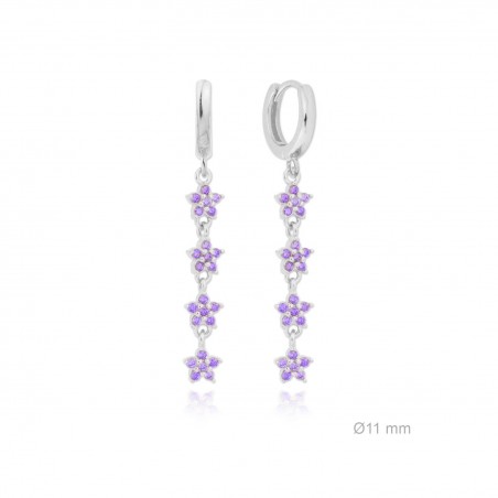 Boucles d'oreilles en Argent