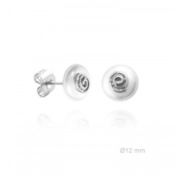 Pendientes Perla concha...