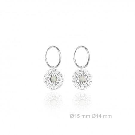 Boucles d'oreilles en Argent