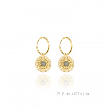 Boucles d'oreilles en Argent
