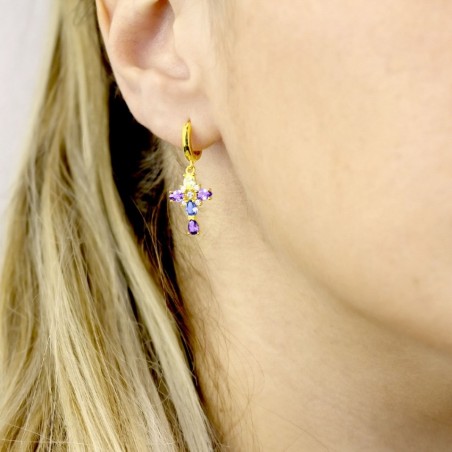 Boucles d'oreilles en Argent