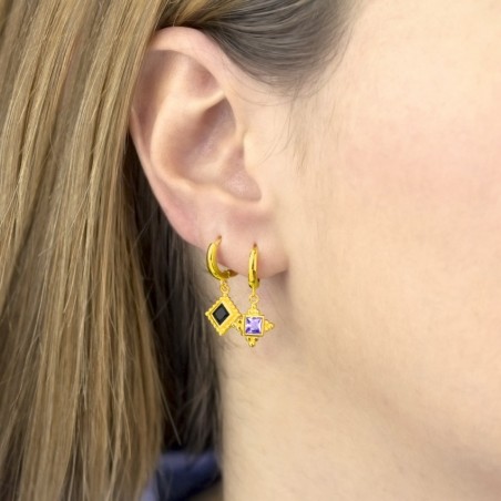 Silver Earrings with Cubir Zirconium