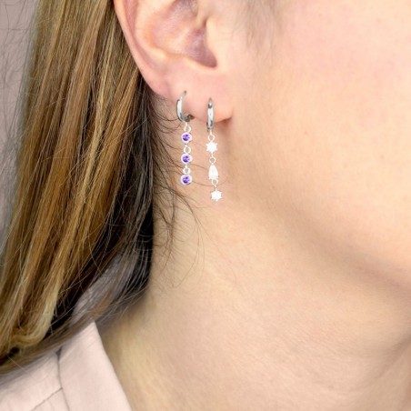 Boucles d'oreilles en Argent