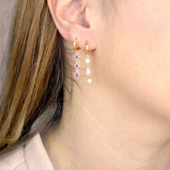 Boucles d'oreilles en Argent 2