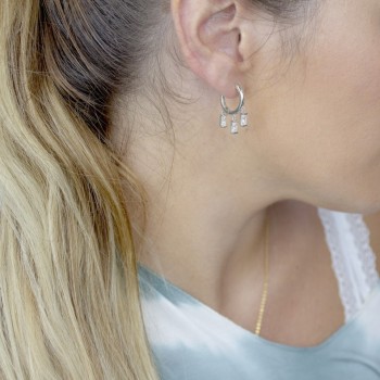 Pendiente de Plata de Ley... 2