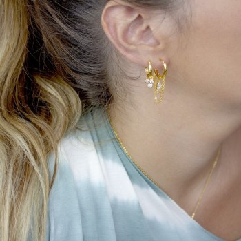 Pendiente de Plata de Ley... 2