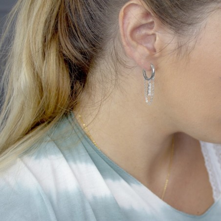Boucles d'oreilles en Argent
