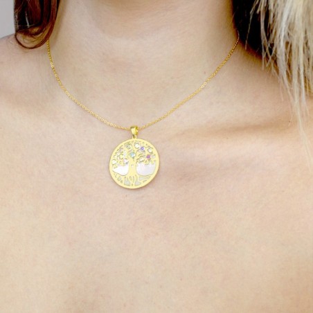 Silver pendants with Cubic Zirconium