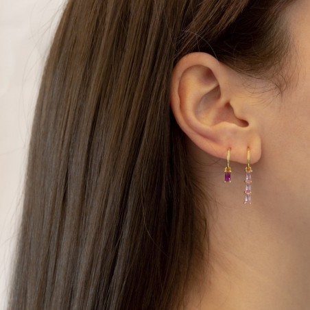 Silver Earrings with Cubir Zirconium