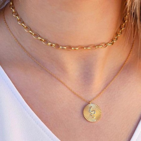 Sautoirs Argent lisse