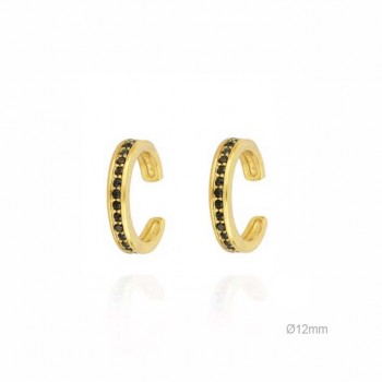 Pendientes Earcuff Dorado...
