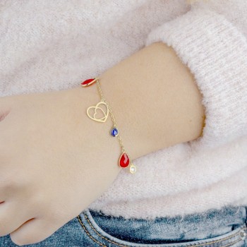 Pulseras de plata con... 2