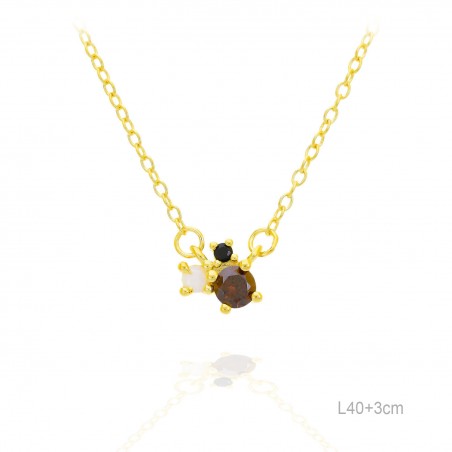 Gargantilla Dorado 3 Circ Color