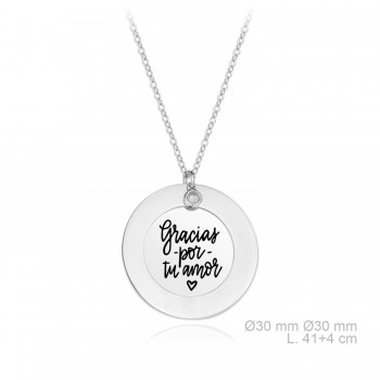 Silver necklace