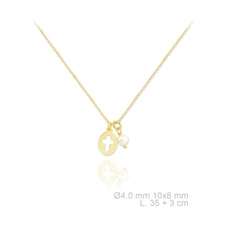 Silver Necklaces with Mother of Pearl