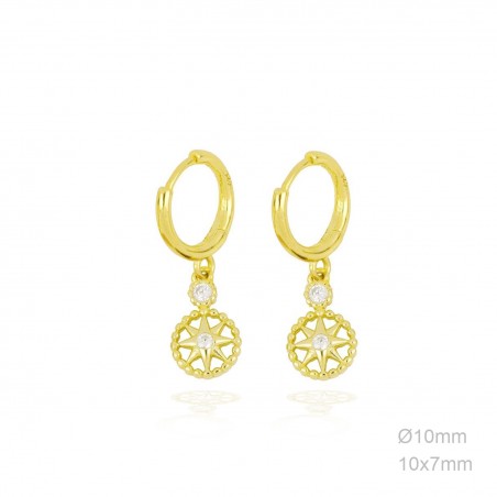 Boucles d'oreilles Zircons