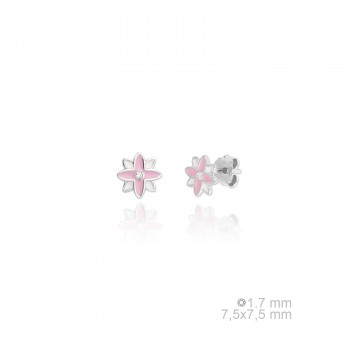Silver earrings