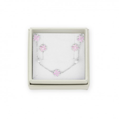 Prata Esterlina Pack - Brincos e gargantilha