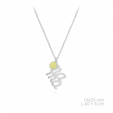 Silver necklace