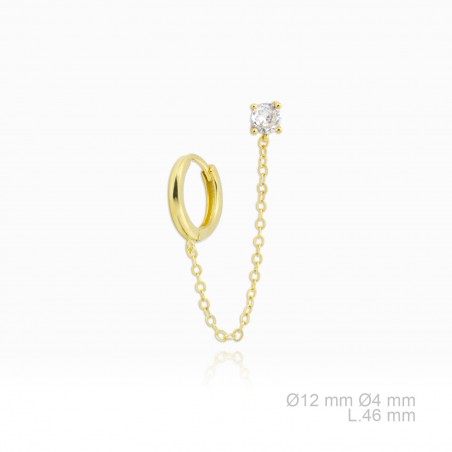 Boucles d'oreilles en Argent