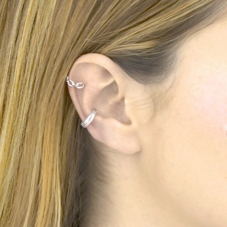 Earcuff de Plata de Ley