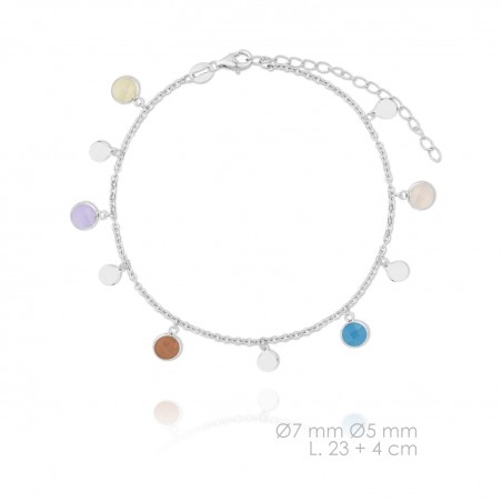 Tobillera de Plata de Ley