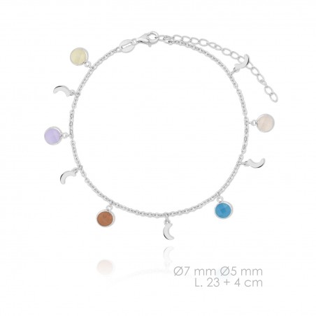 Bracelet de Cheville en Argent