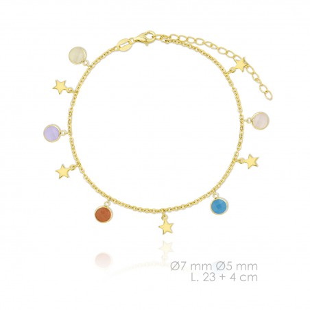 Tornezeleira de Prata Esterlina