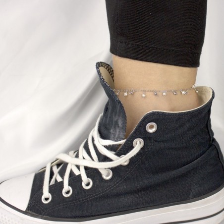 Bracelet de Cheville en Argent