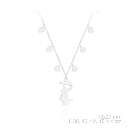 Gargantilla de Plata de Ley